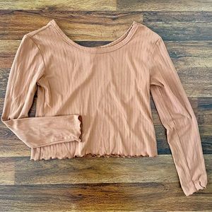 Medium Beige Long Sleeve